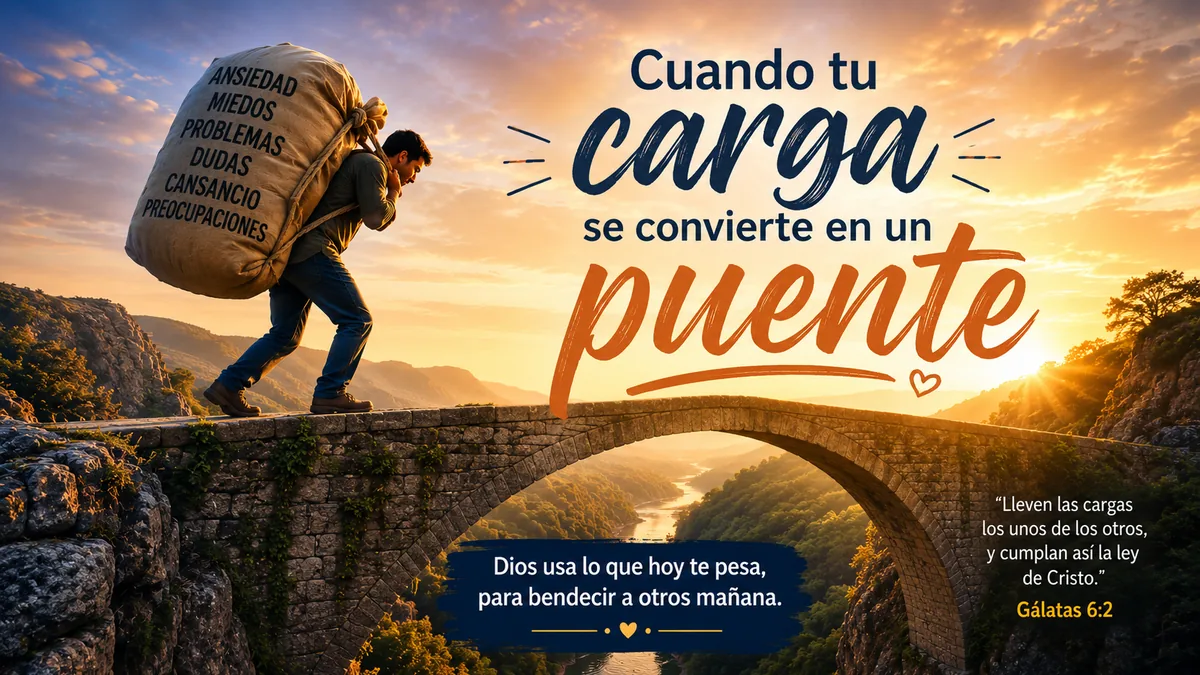 Cuando tu carga se convierte en un Puente